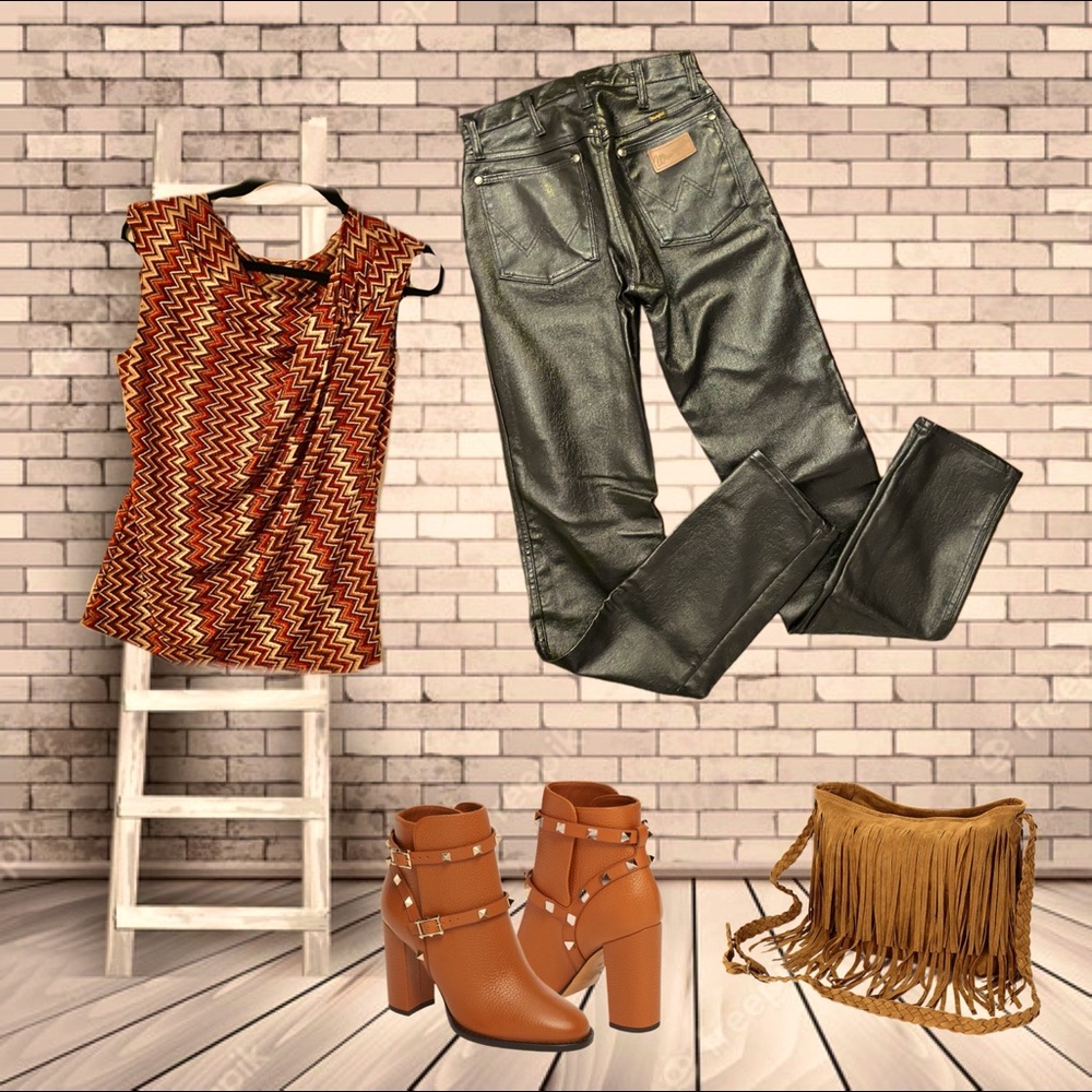 rare vtg wrangler•jeans coated denim high rise extra long